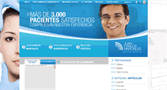 Desktop Screenshot of juancarlosmarciales.com